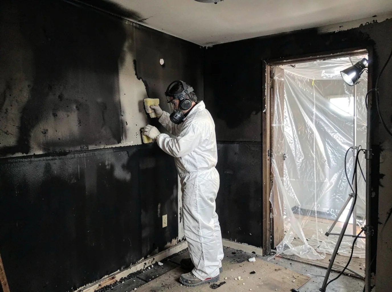 Fire Damage Restoration company in Rossiter, PA